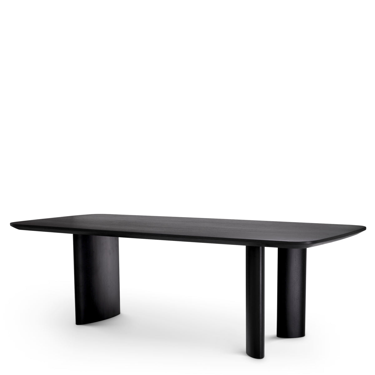 Black Modern Wood Dining Table S Harmonie