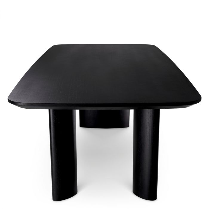 Dining Table Harmonie S black veneer