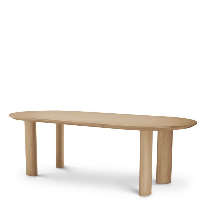 Dining Table Mogador S natural oak veneer