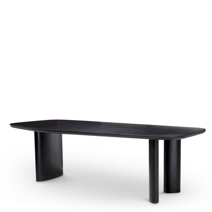 Dining Table Flemings black veneer