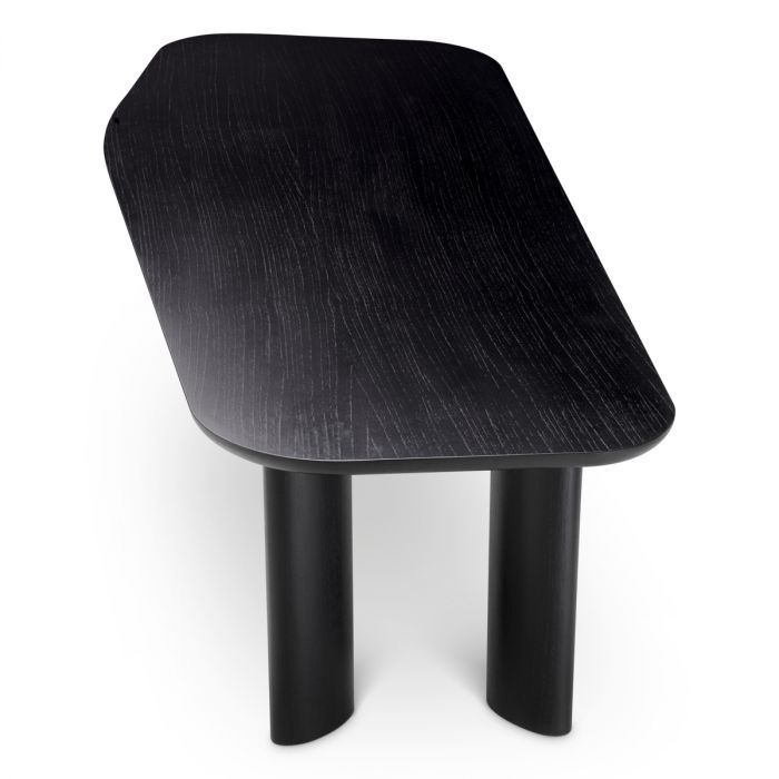 Dining Table Flemings black veneer