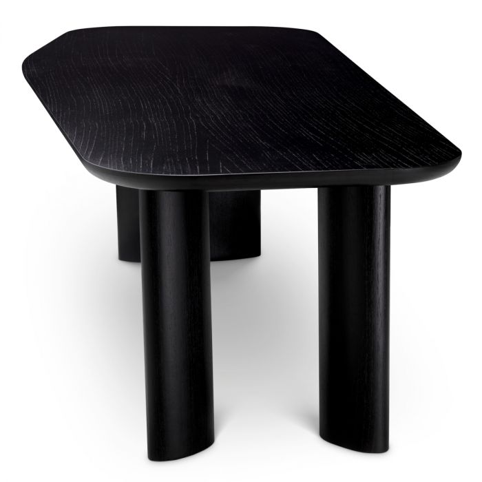 Dining Table Flemings black veneer