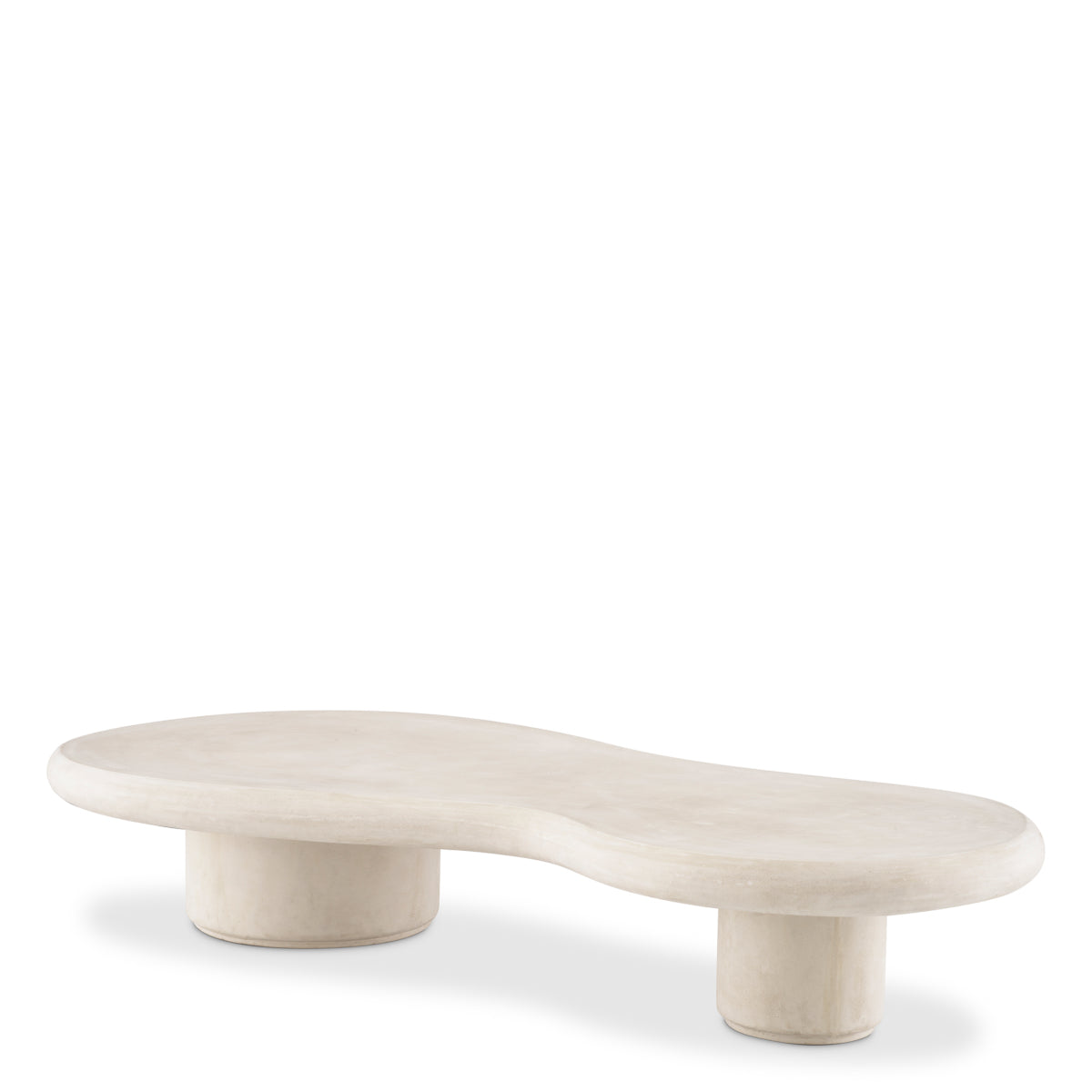 Cream Outdoor Coffee Table Erato