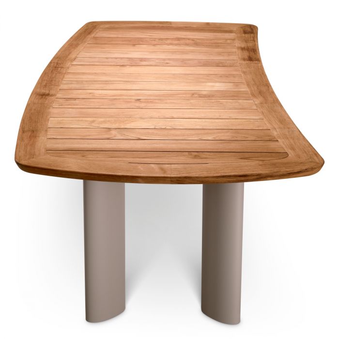 Outdoor Dining Table Osario natural teak