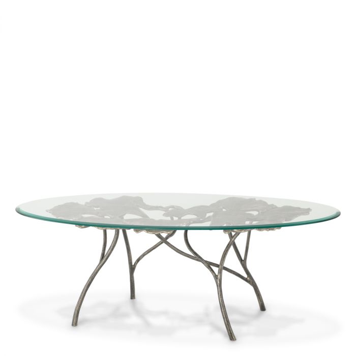 Coffee Table Poseidon vintage brass finish