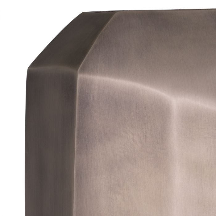 Vase Linos S matte nickel finish
