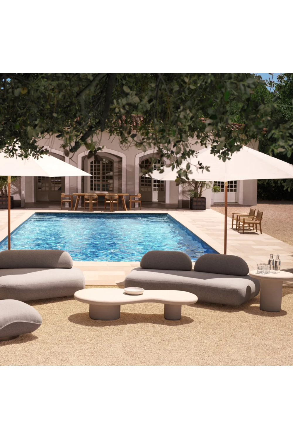 Round Outdoor Side Table Vitalis | Eichholtzmh.com