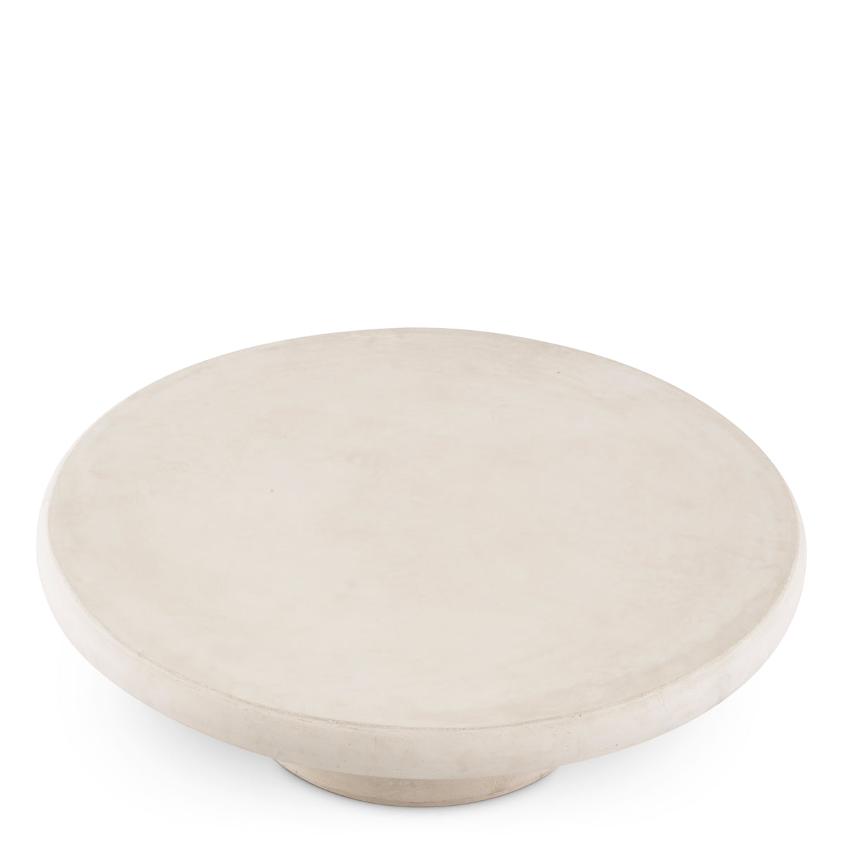 Cream Round Outdoor Coffee Table Cleon