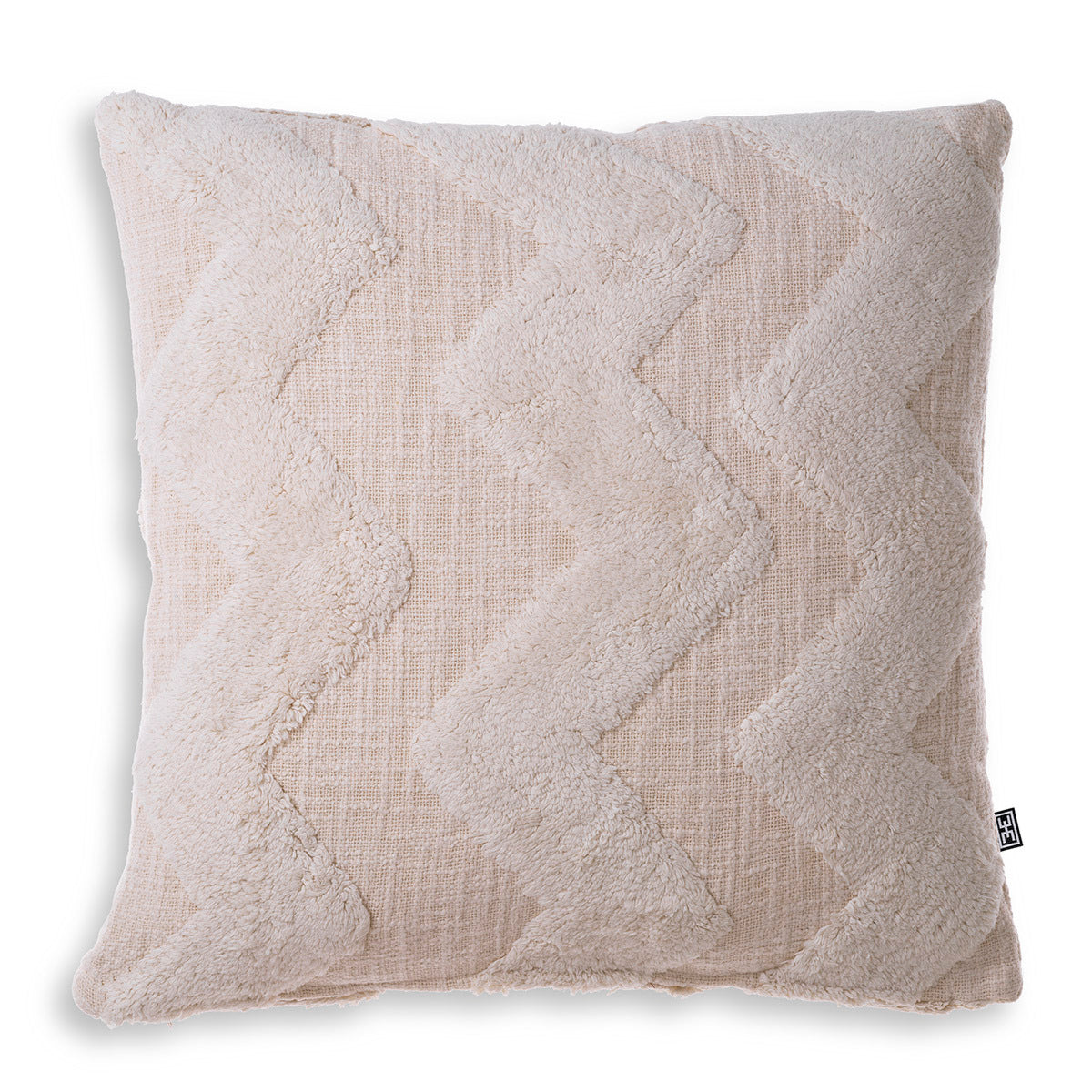 Zigzag Patterned Cushion L Mynos