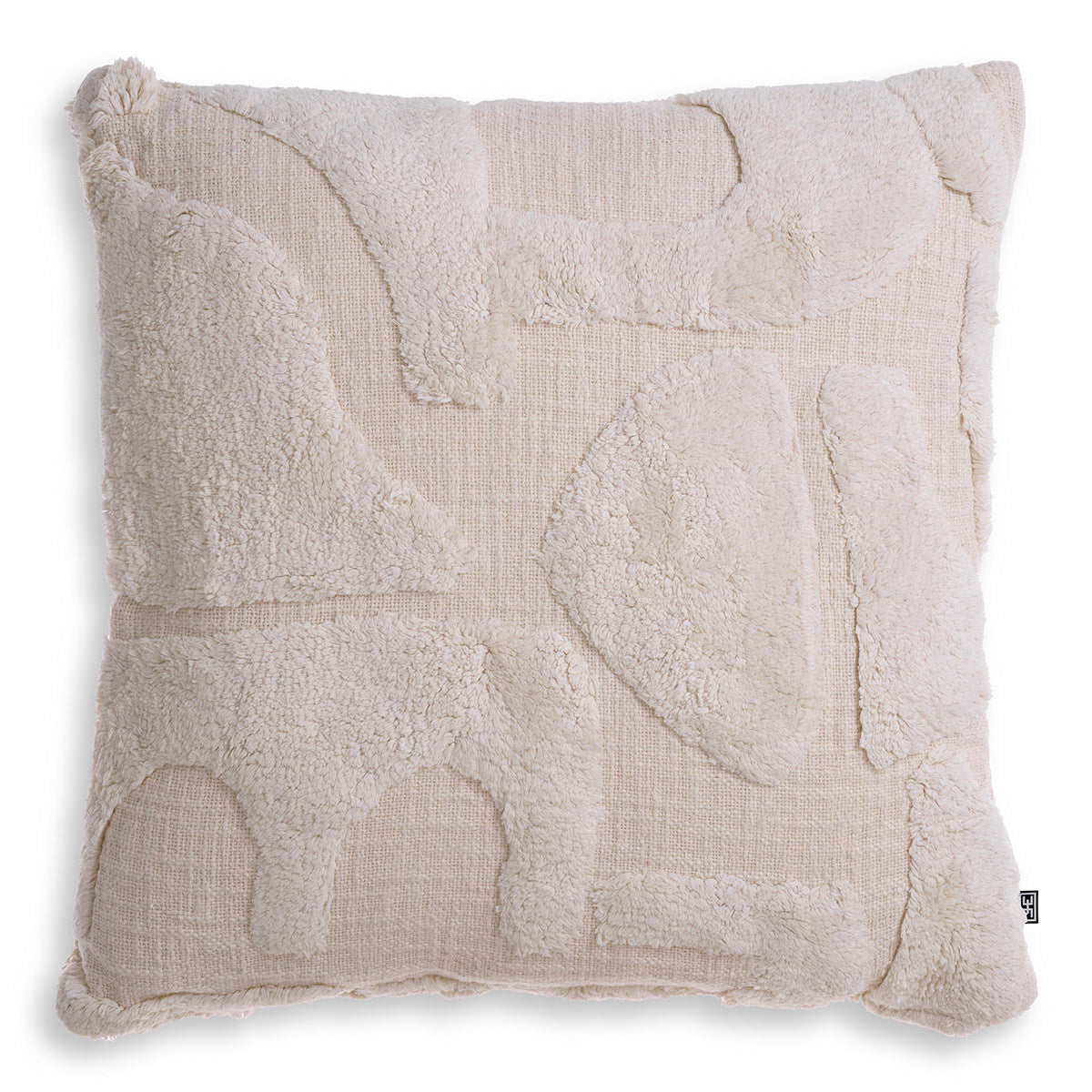 Off-White Cotton Cushion L Menos