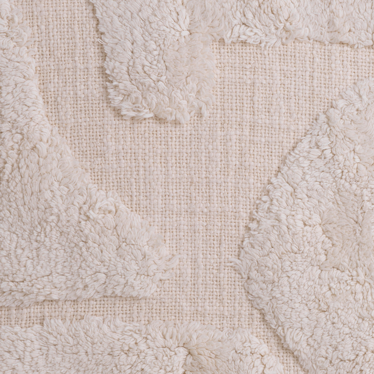 Off-White Cotton Cushion L Menos