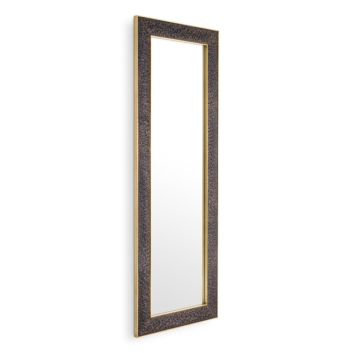 Rectangular Bronze Framed Mirror Risto