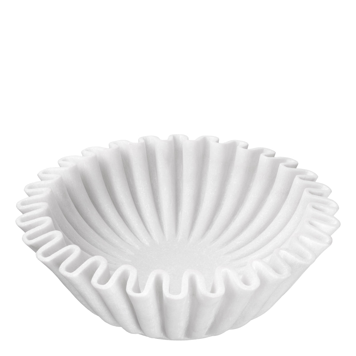 Round White Marble Bowl Jackson