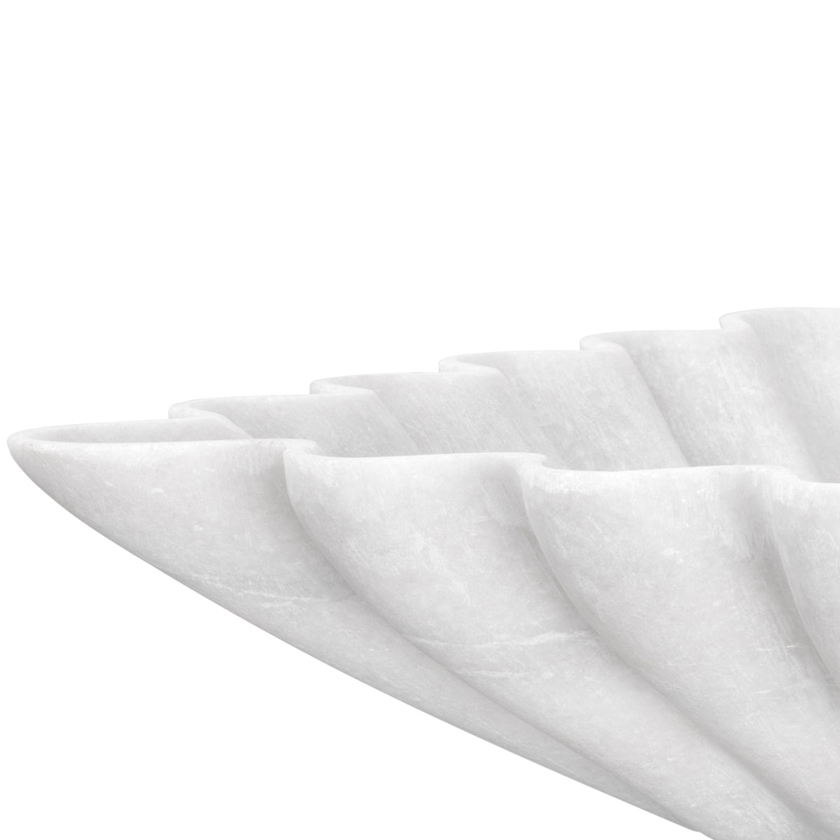 Square White Marble Bowl Jackson