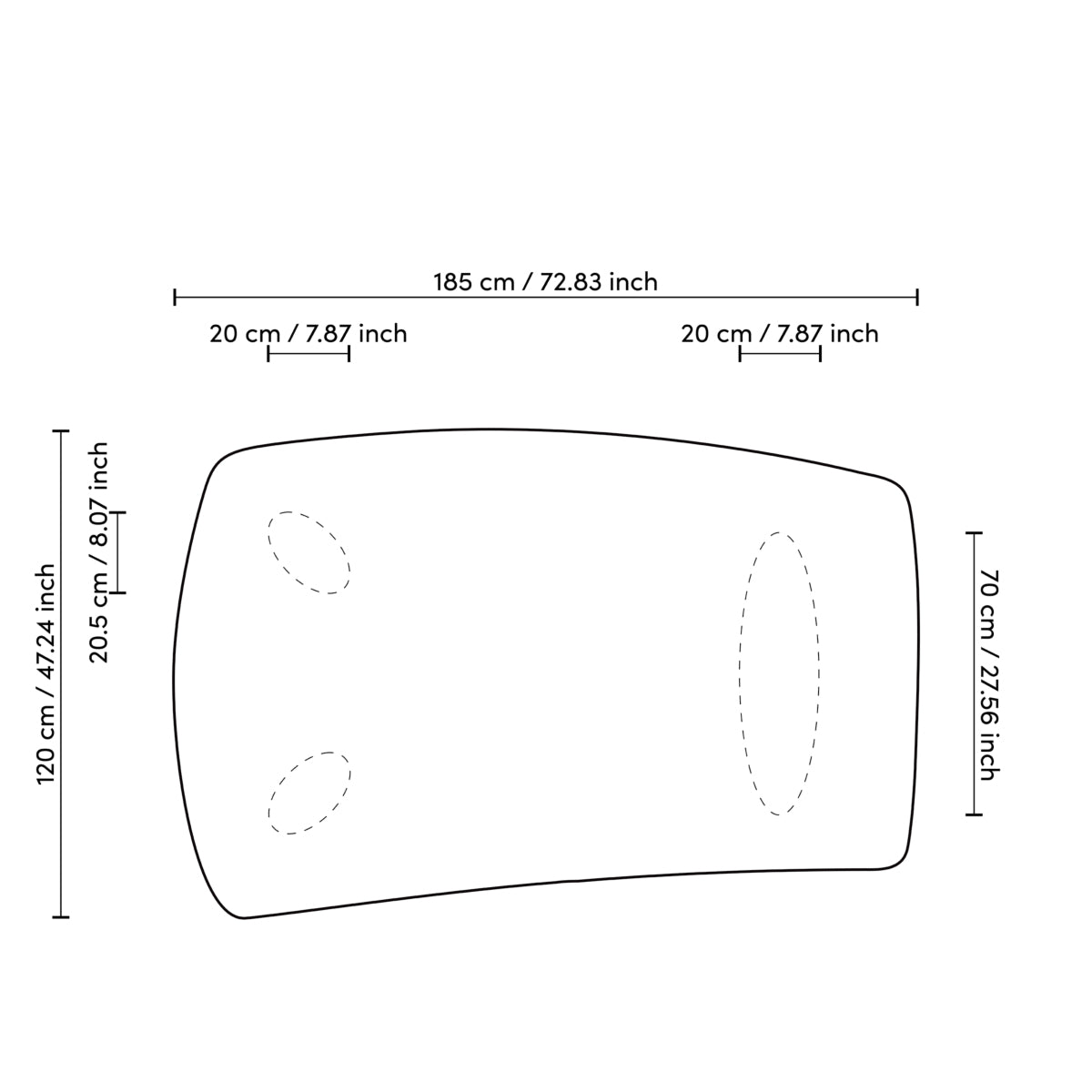 Natural Minimalist Coffee Table Bergman