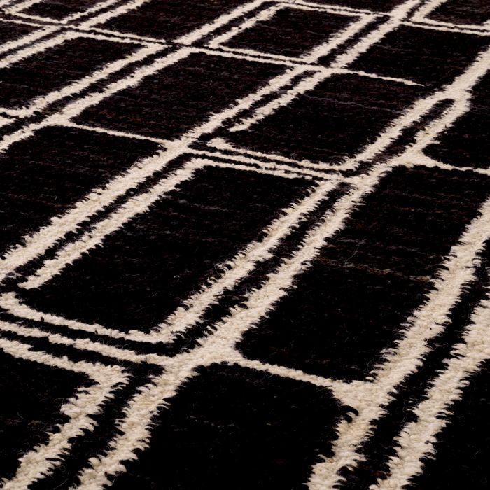 Rug Vava black ivory 200 x 300 cm