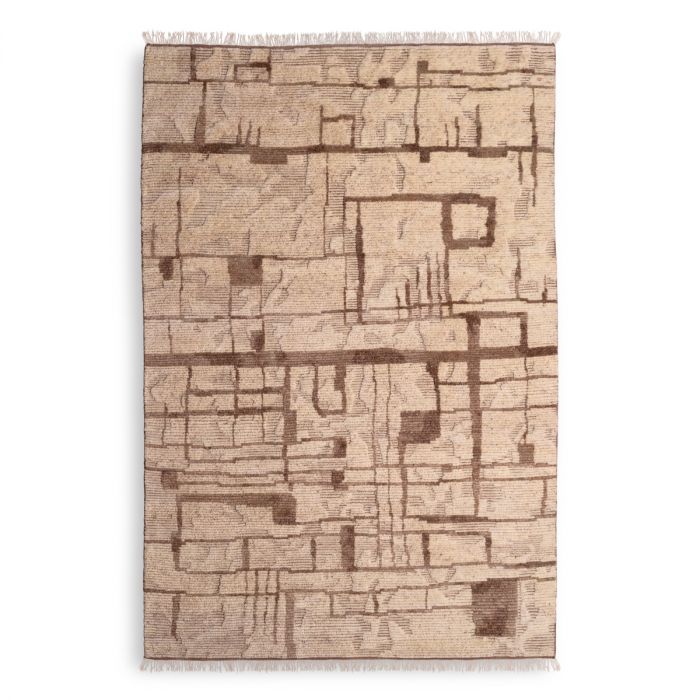 Rug Limitless ivory brown 200 x 300 cm