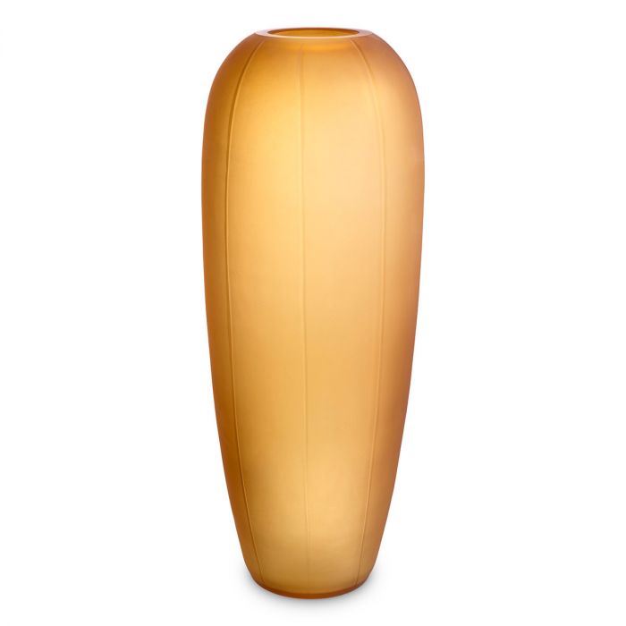 Vase Zenna L amber