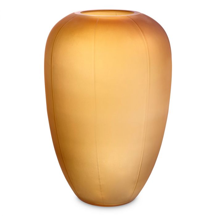 Vase Zenna M amber