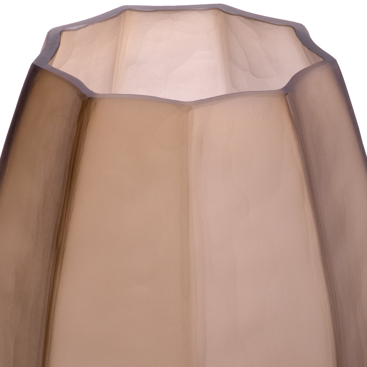 Brown Narrow Glass Vase S Tiara