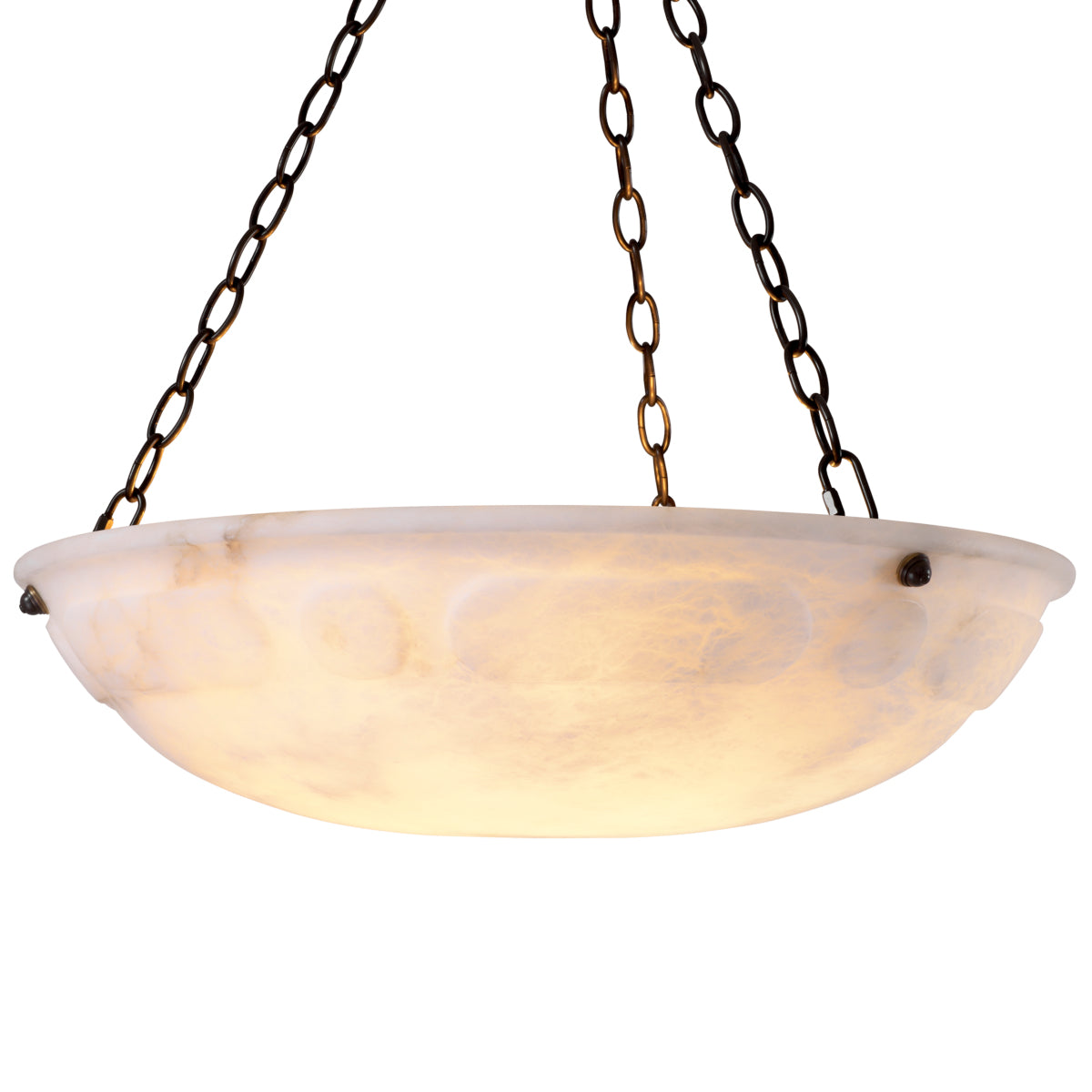 Round Alabaster Hanging Lamp Novara | Eichholtzmh.com
