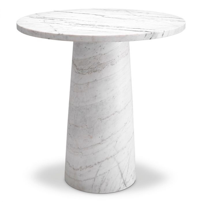 Side Table Terry white marble