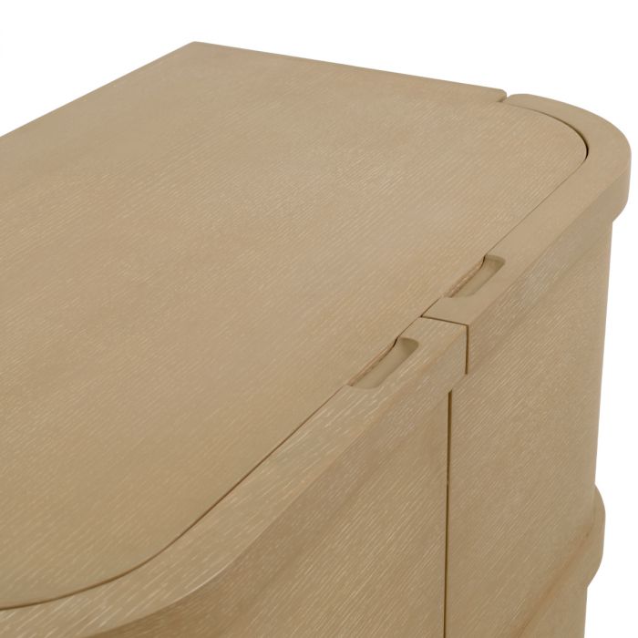 Bar Cabinet Cabana washed oak veneer