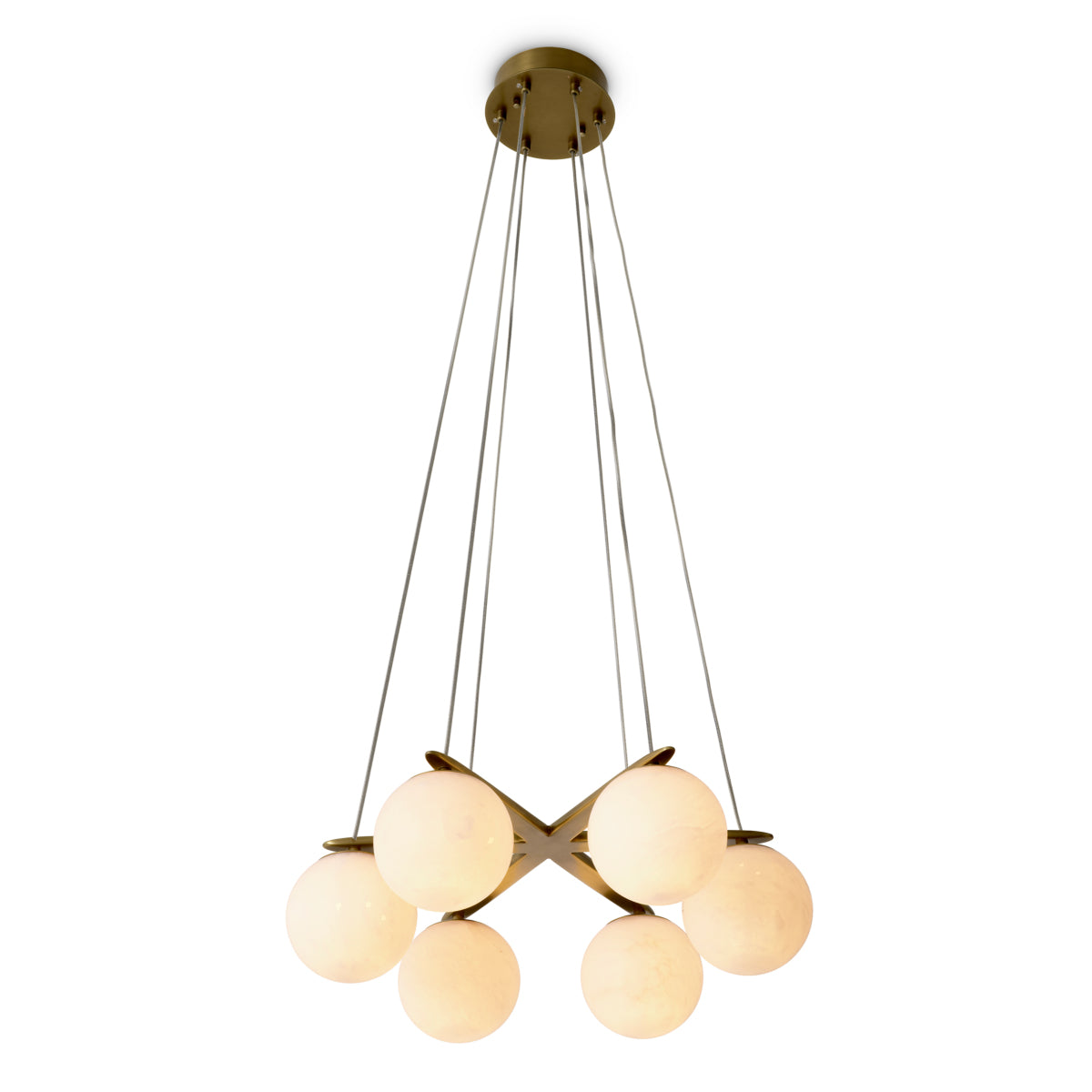 Alabaster Globes Chandelier Morro | Eichholtzmh.com