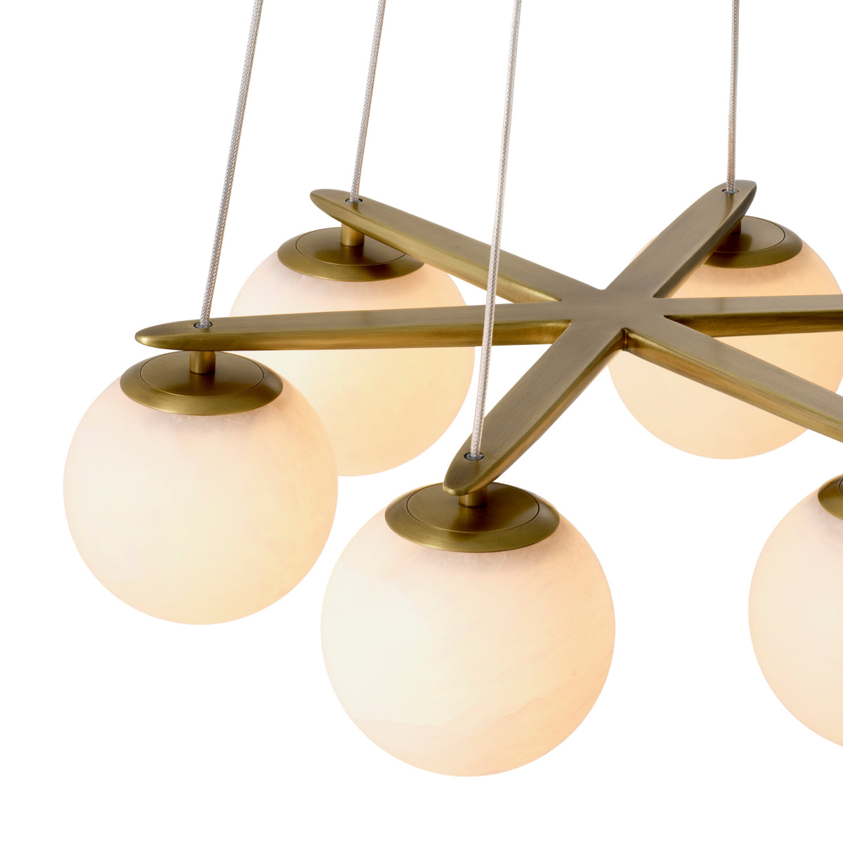 Alabaster Globes Chandelier Morro | Eichholtzmh.com