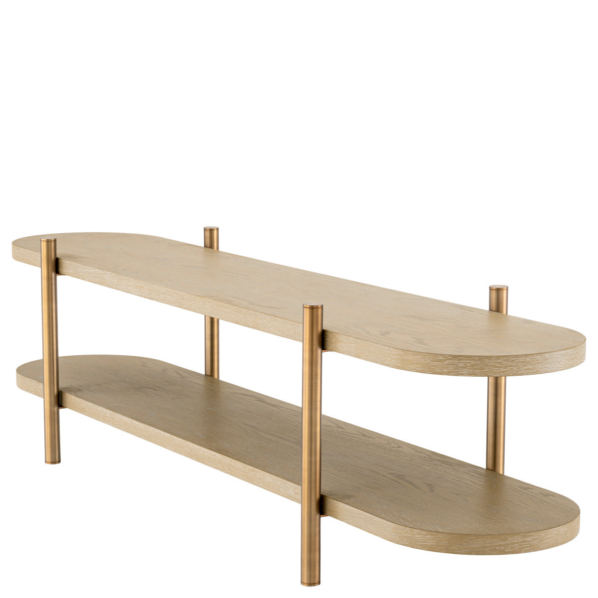 Washed Oak Shelf Cabinet Scario | Eichholtzmh.com