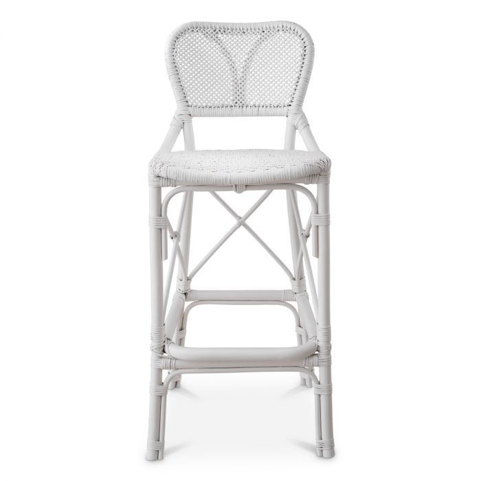 Bar Stool Colony matte white