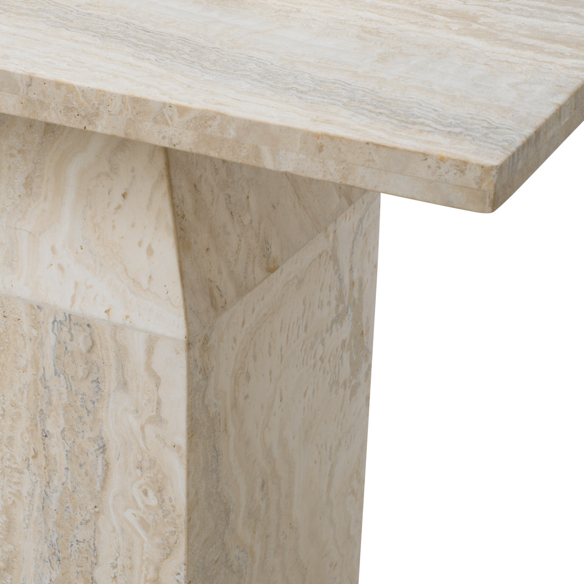 Rectangular Travertine Console Table Tarragona | Eichholtzmh.com
