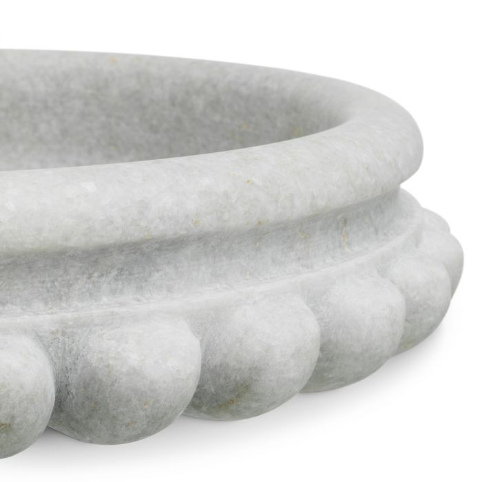 Bowl Yerba white marble