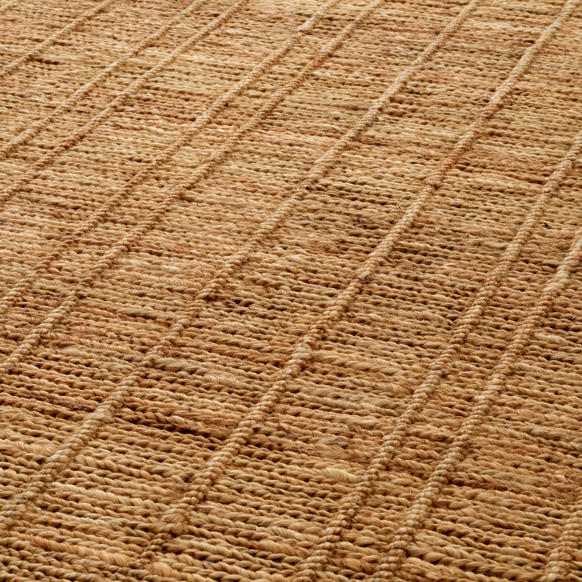 Hand Knotted Jute Carpet 7' x 10' Palinuro