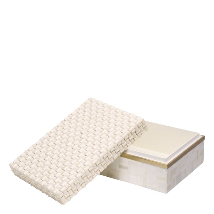 Box Seaside S white cream