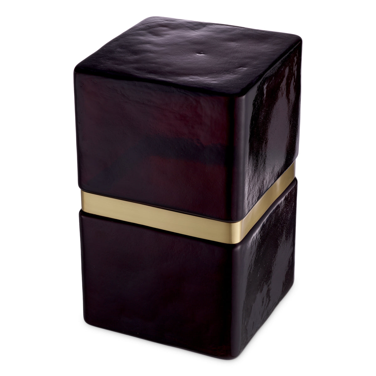 Black Glass Side Table Arturo | Eichholtzmh.com