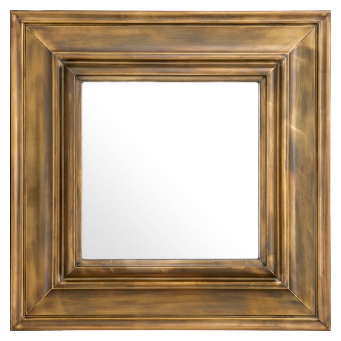 Mirror Sanoma L vintage brass finish