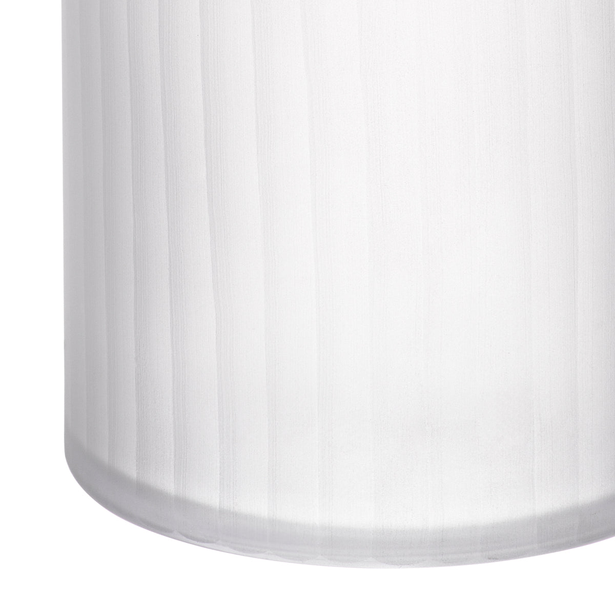 White Frosted Glass Vase S Haight