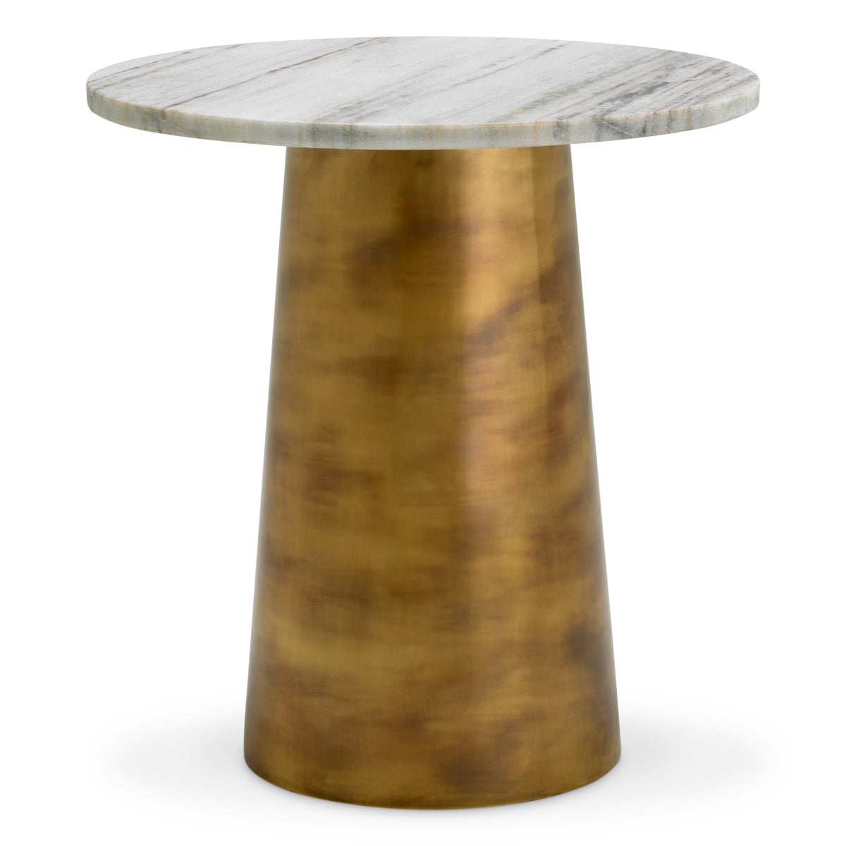 White Marble Side Table Nuova | Eichholtzmh.com