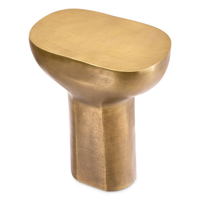 Side Table Cremona antique brass finish