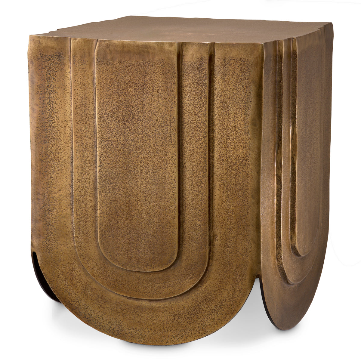 Brass Square Side Table Gubbio | Eichholtzmh.com
