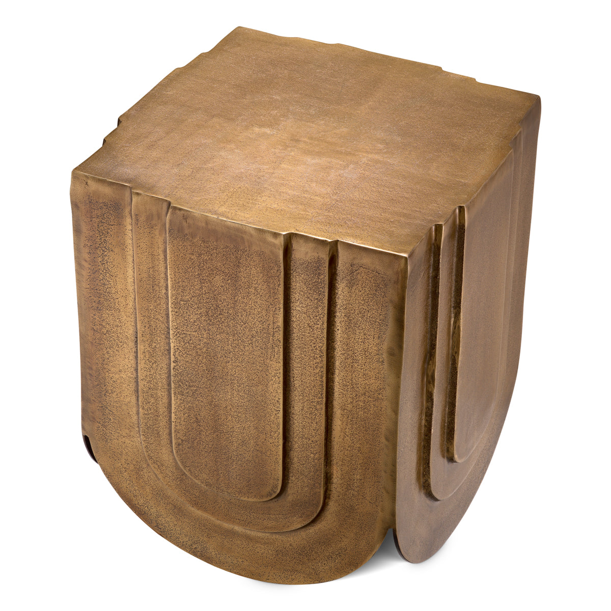 Brass Square Side Table Gubbio | Eichholtzmh.com