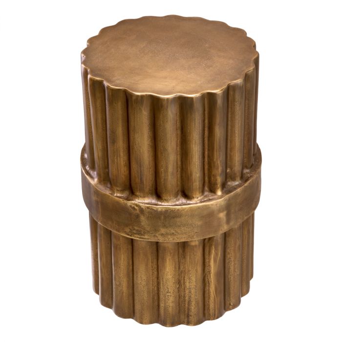Side Table Padua L antique brass finish