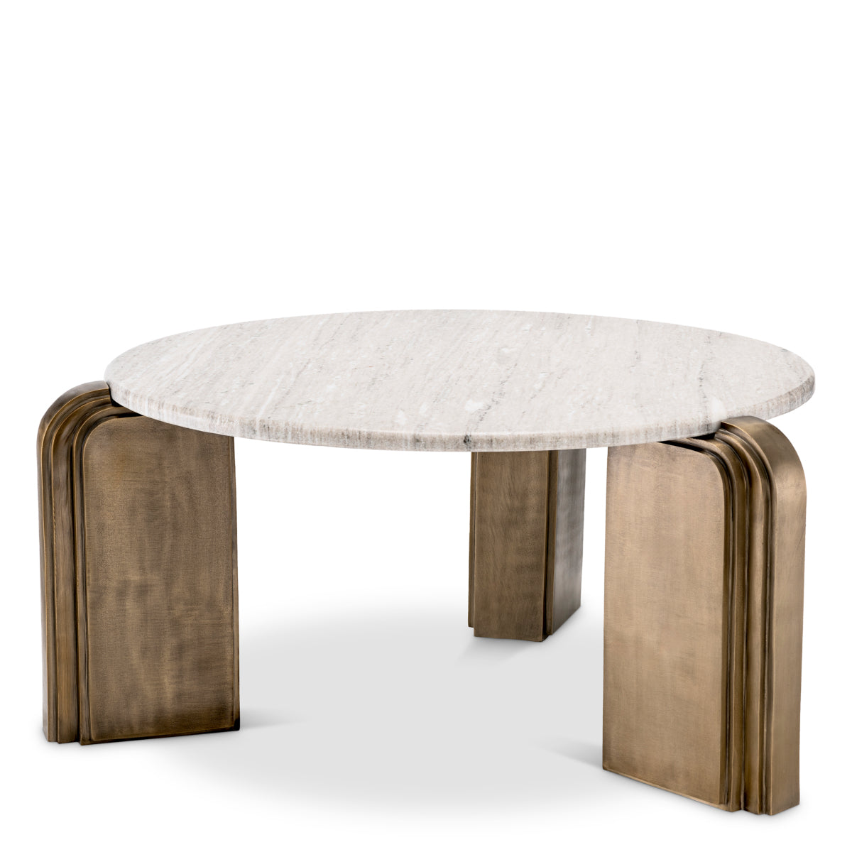 Beige Marble Coffee Table Albion | Eichholtzmh.com