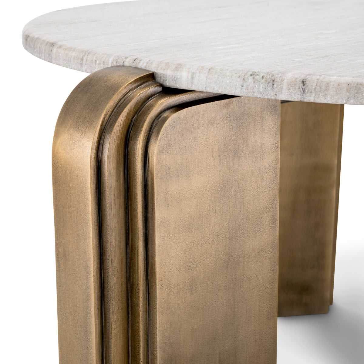 Beige Marble Coffee Table Albion | Eichholtzmh.com