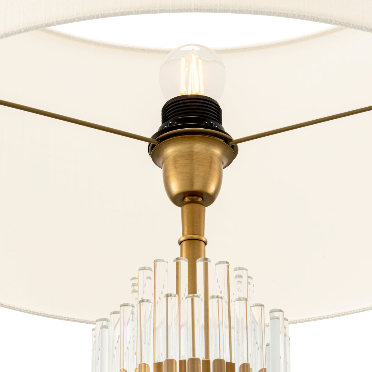 Clear Glass Table Lamp East | Eichholtzmh.com