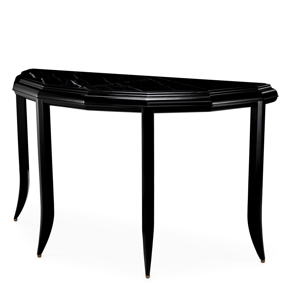 Black Marble Console Table Javier | Eichholtzmh.com