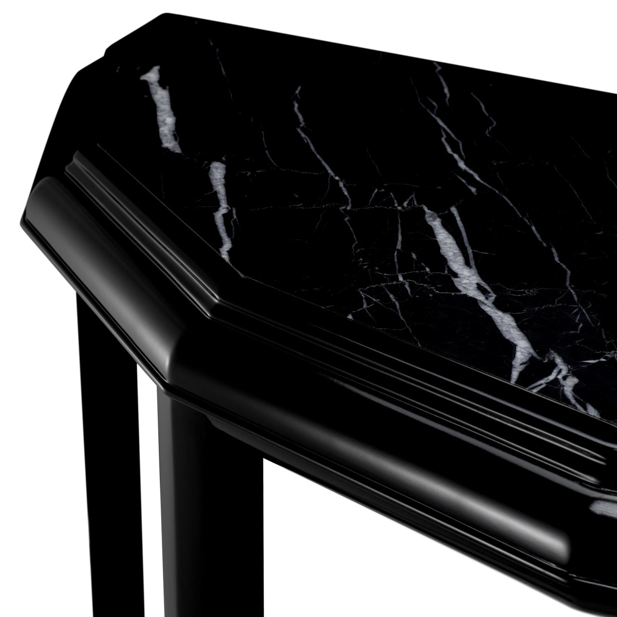 Black Marble Console Table Javier | Eichholtzmh.com