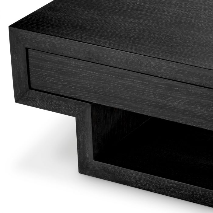 Coffee Table Rialto charcoal grey oak veneer