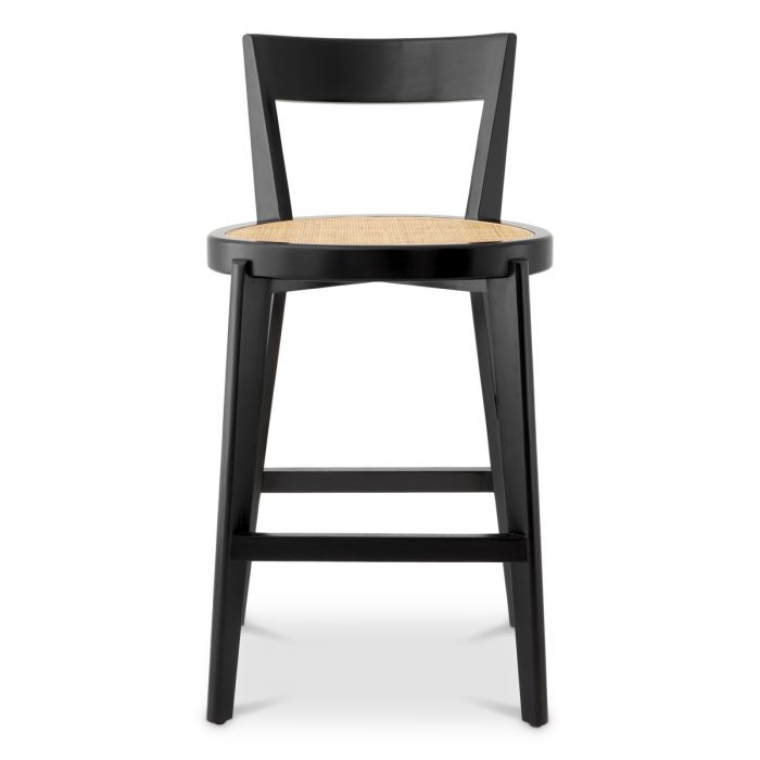 Bar Stool Alvear classic black finish